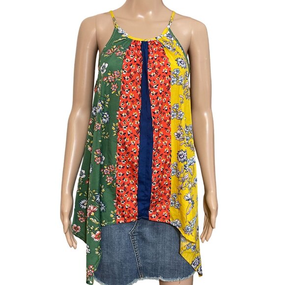 Unique Spectrum Multicolor Top Size Large - Picture 1 of 3